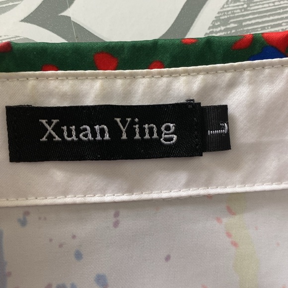 MENS Xuan Ying casual shirt. Long sleeved size Large - Picture 3 of 6